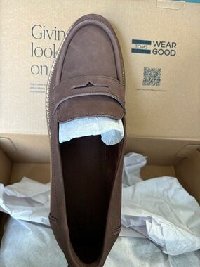 TOMS Women’s Brown Penny Loafer